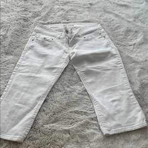 Guess Women's White Straight Leg Jeans